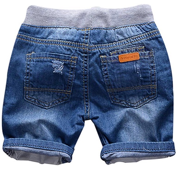 Boy Distressed Denim Shorts - Picture 2 of 4